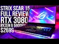 Asus Strix Scar 15 Review - Five Pounds of Pure Performance (RTX 3080, Ryzen 9 5900HX)