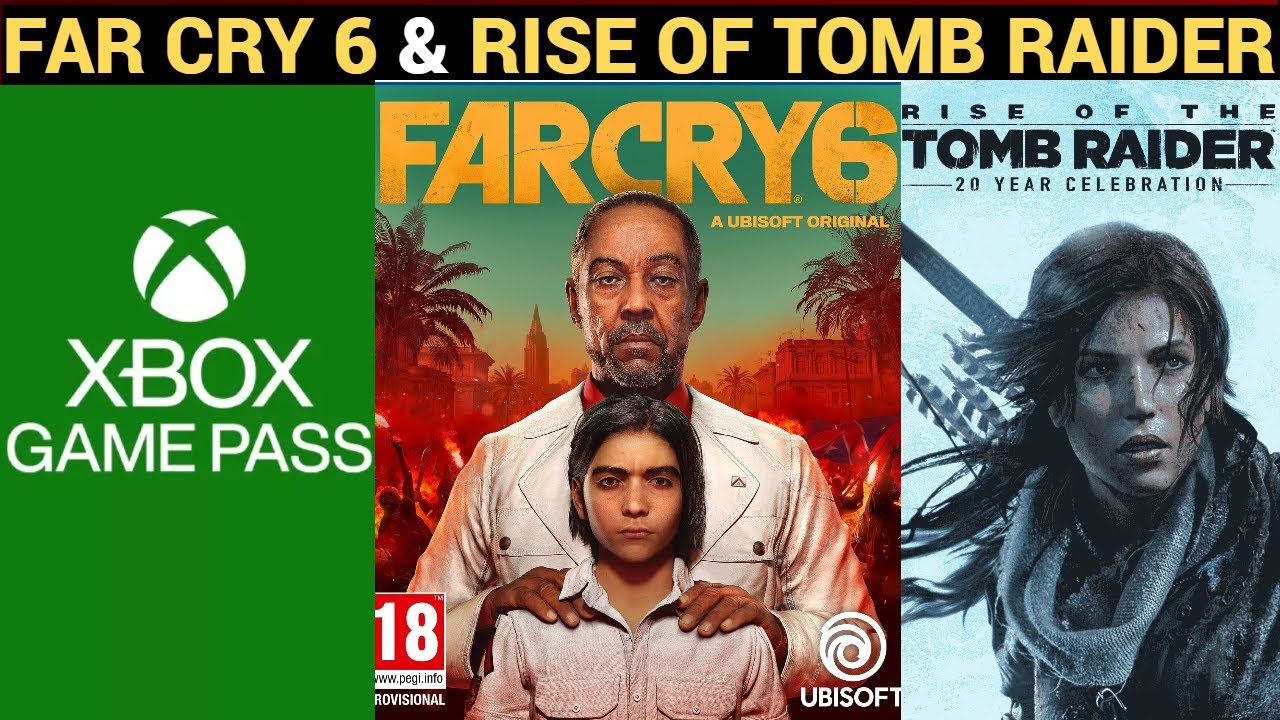 Far Cry 6, Rise of the Tomb Raider e mais chegam ao Game Pass em