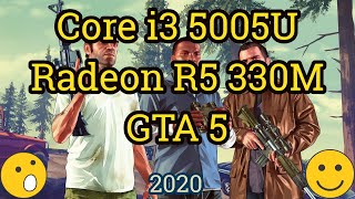 Core i3 5005U + Radeon R5 M330 GTA 5