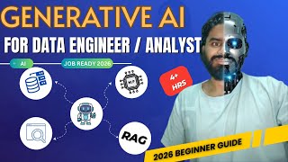 Generative AI for Beginners - Complete 2026 Course (Data Domain) Generative Ai Full Course For Beginners Data Domain Edition