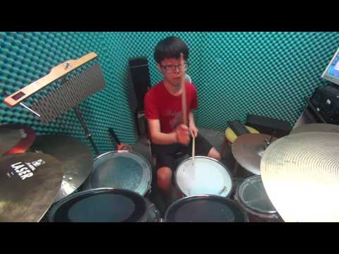 許珮蓁   夢想藍圖    drum Cover  莊漢章打擊工作室