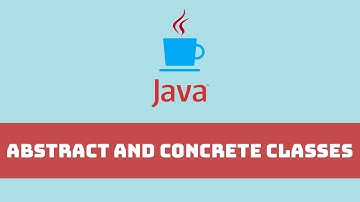 Java Programming Tutorial - Abstract and Concrete Classes