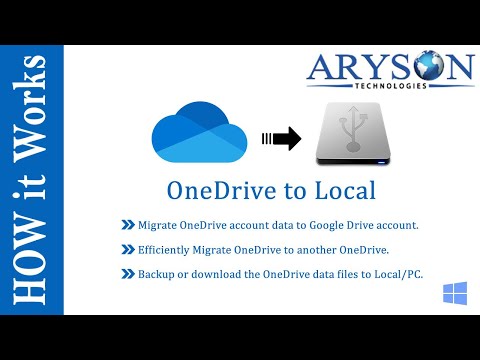How to Backup OneDrive to External Hard Drive by Aryson
