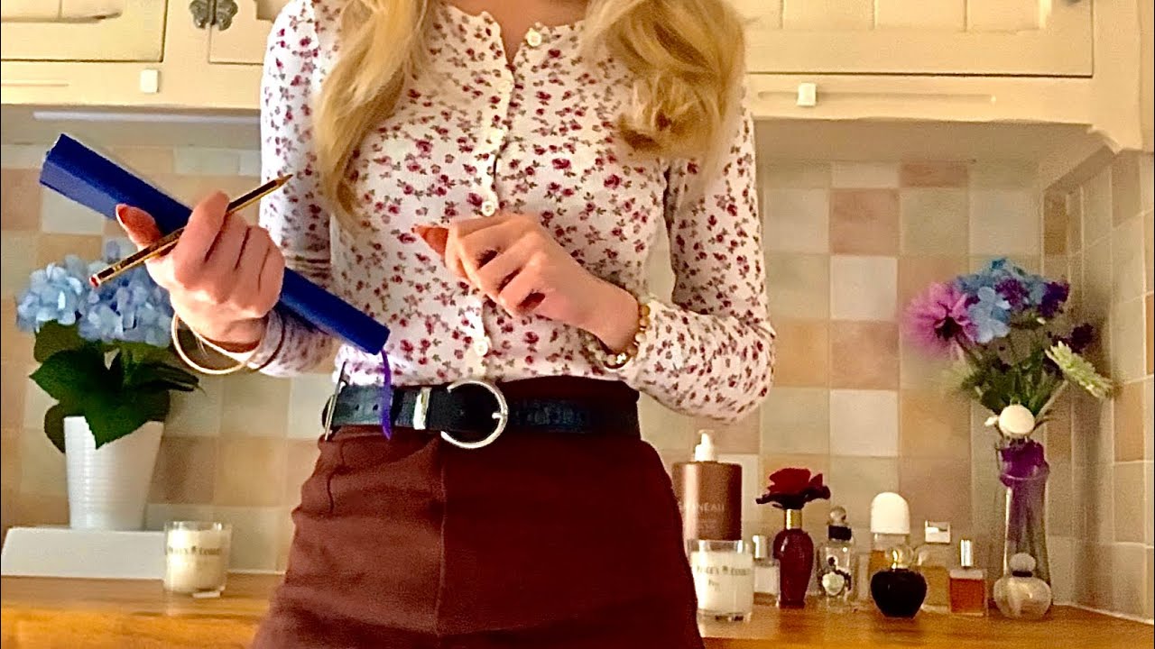 ASMR - Парфюмерный магазин (анализ ароматов, тестирование, теория ароматов) ЧАСТЬ 1