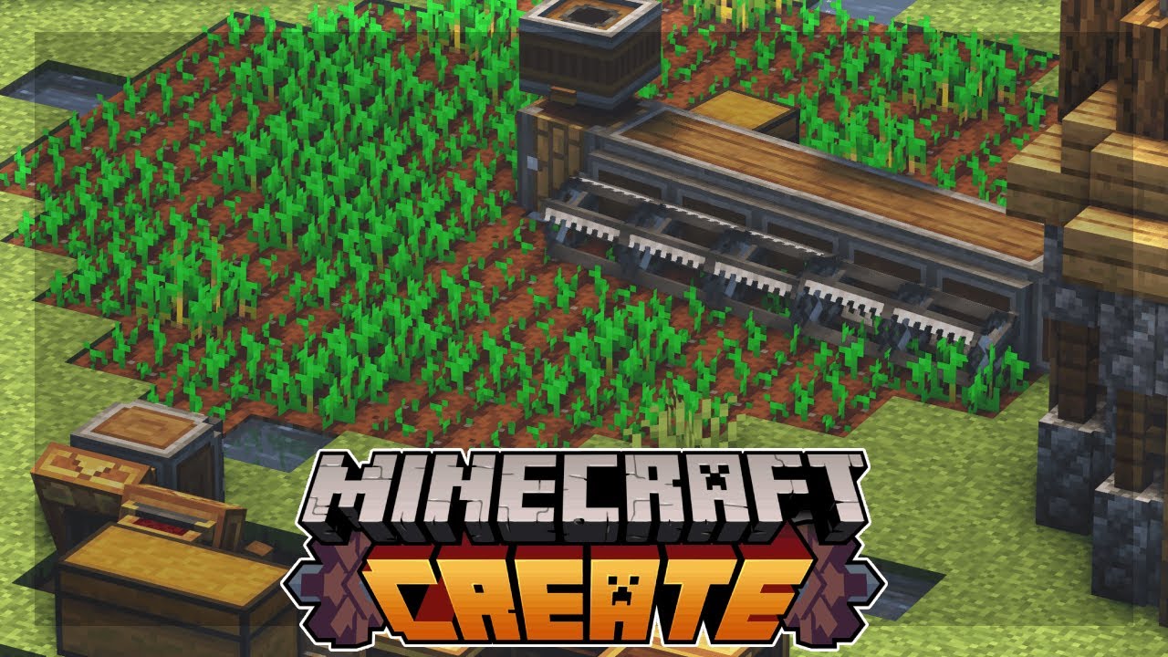 Farm AUTOMATICA di Pane | Minecraft Create #3 - YouTube