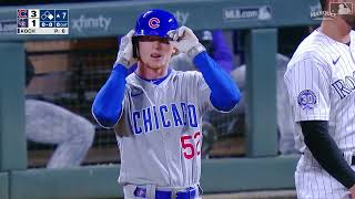Pete Crow-Armstrong Checks In for His MLB Debut