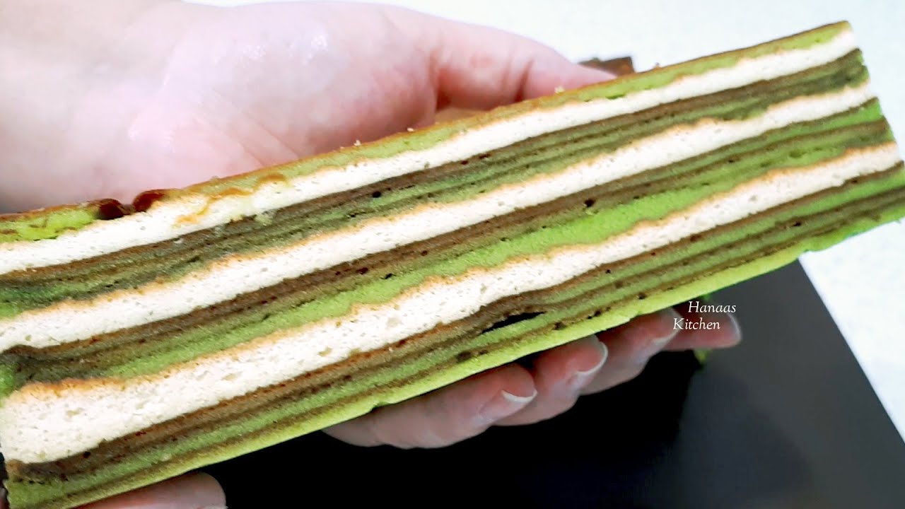 Resep Lapis Salju || Lapis Salju Pandan