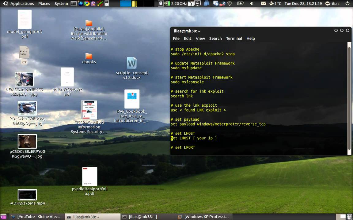 Microsoft Windows Shell LNK dlloader exploit - YouTube