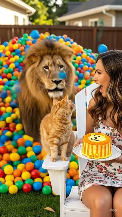 King of the Jungle Gets Cuddly! 🦁👑🧡 My Fierce Sweetheart Reveals His Gentle Side #FierceLion