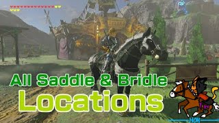 All Saddle & Bridle Locations The Legend Of Zelda Breath Of The Wild