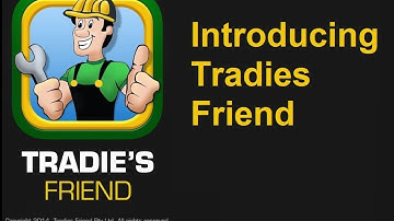 Introducing Tradies Friend