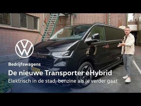 The new Transporter eHybrid | Volkswagen Commercial Vehicles