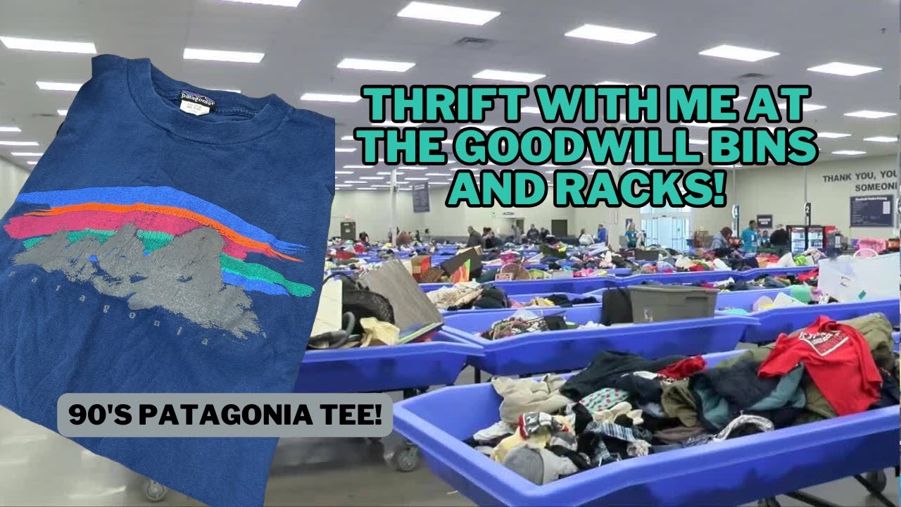Goodwill Z Rack Thrift With Me At The Goodwill Bins And Racks! 5 Thrift Stores In One ...