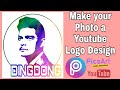 How to make  photo logo design  faizy nhidz logodesign photologo