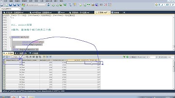 91 尚硅谷 MySQL基础 select后面的子查询使用