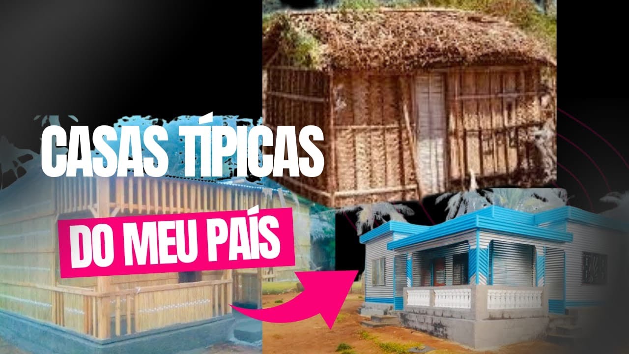 Tipos de casas feitas em Moçambique 