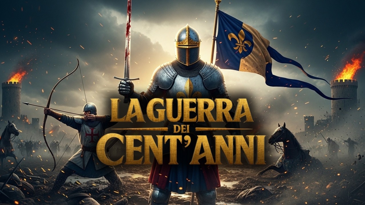 L'INTERA storia della Guerra dei Cent'Anni in 64 minuti | Storia per dormire