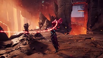 Darksiders 3: Lava Brute Battle Gameplay (PS4/XBO/PC) (1080p)
