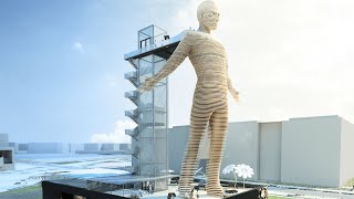 THIS IS REAL: 10-Story-Tall Talking Statue Has Been Built! (Is this the image of the beast)
