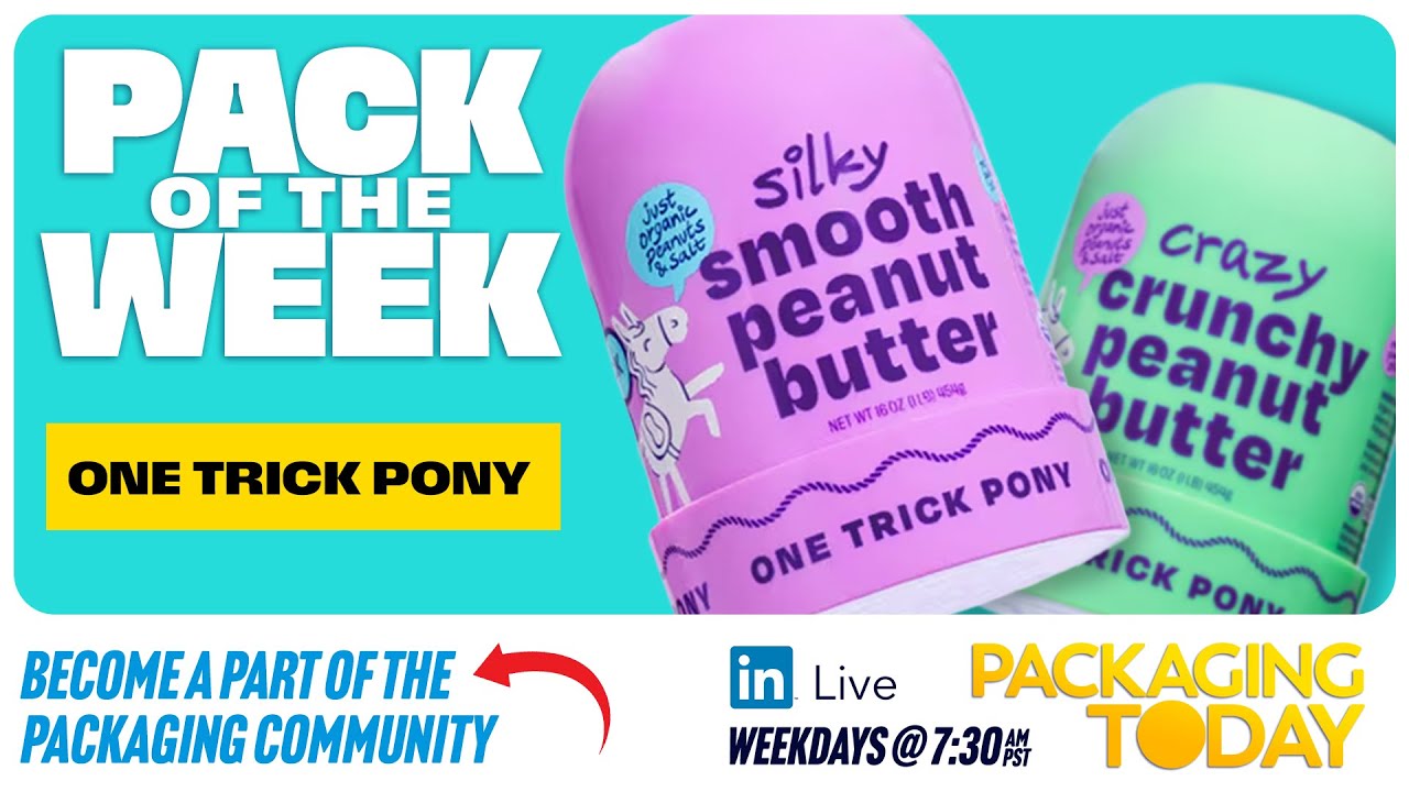 Peanut Butter Packaging Reinvented? One Trick Pony
