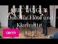 Atelierkonzert  ric tanguy  duo fr flte und klarinette