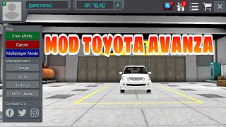 Mod Toyota Avanza ternary BUSSID V2.9 | BUSSID MOD | CARA MOBIL screenshot 5