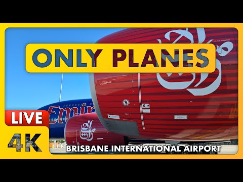 🔴 CLOSE UP Plane Spotting @ Brisbane Airport BNE w/ James & Matty + ATC ✈️