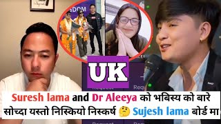 Suresh lama and Dr Aleeya को भबिस्य को बारे सोच्दा यस्तो निस्कियो निस्कर्ष 🤔 Sujesh lama बोर्ड मा