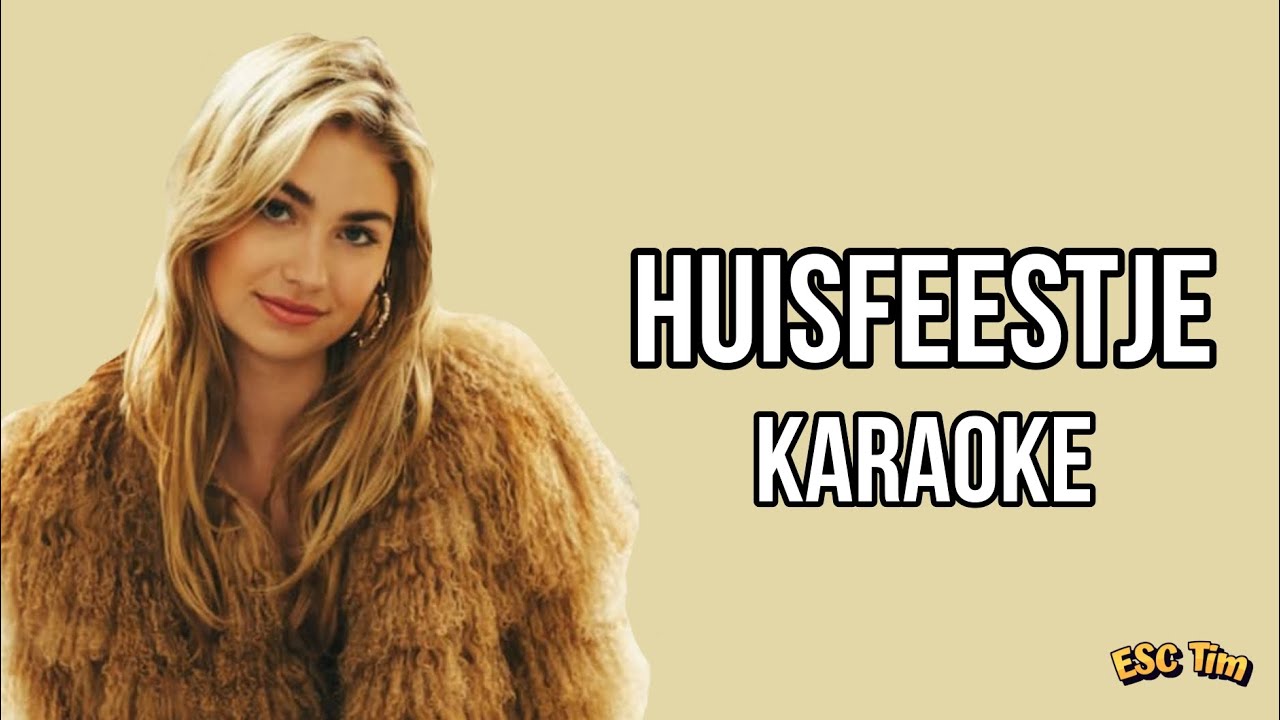Roxy Dekker & De Bankzitters - Huisfeestje | Karaoke Version
