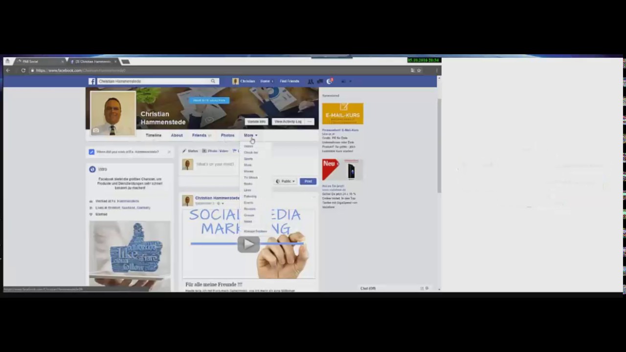 Facebook auf englisch umstellen YouTube