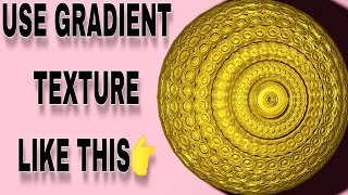 Gradient Texture | Easy way to use Gradient texture in Blender Tutorial