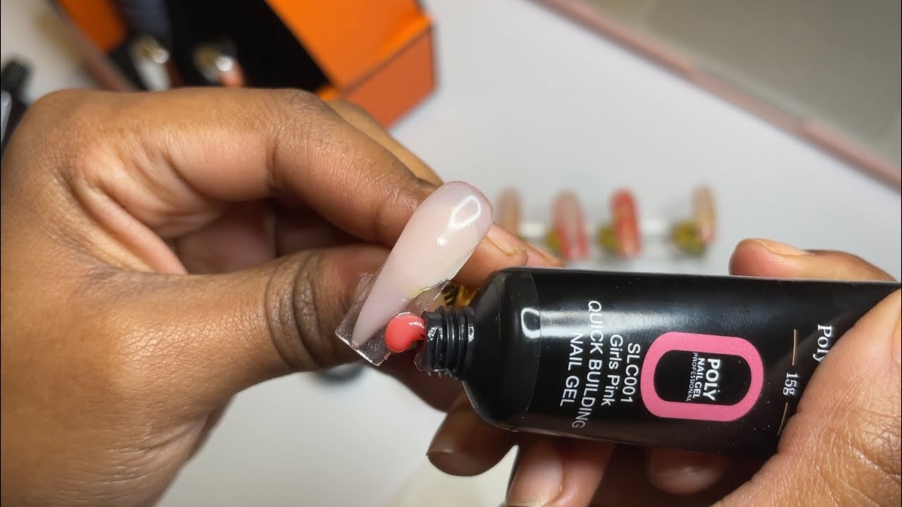 Наращивание полигелем на ногтях?! Работает ли это? | Набор полигеля Modelones Amazon | Уроки диза...