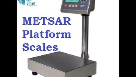 METSAR Industrial Weighing Scales: Basic weighing operation MGB-6-ED #weighing #scales #smartlabtech