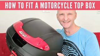 How To Fit A Motorcycle Top Box (Givi Monolock)