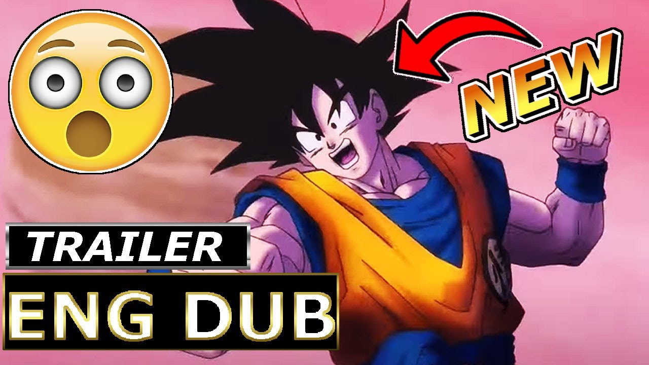 Dragon Ball Super Super Hero English Dub Trailer Concept YouTube