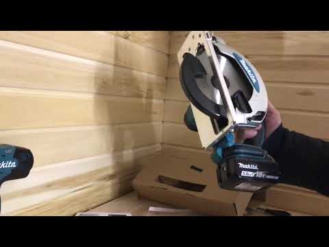 Дисковая аккумуляторная пила Макита DSS 610 и шуруповёрт DDF 453 best battery powered circular saw