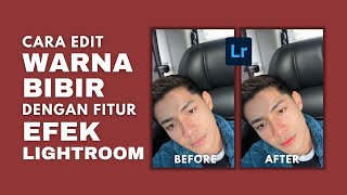 Cara Memerahkan Bibir Menggunakan Fitur Efek di Lightroom screenshot 3