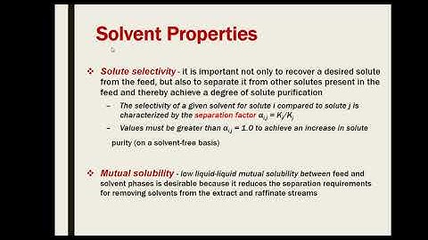 Liquid-liquid Extraction