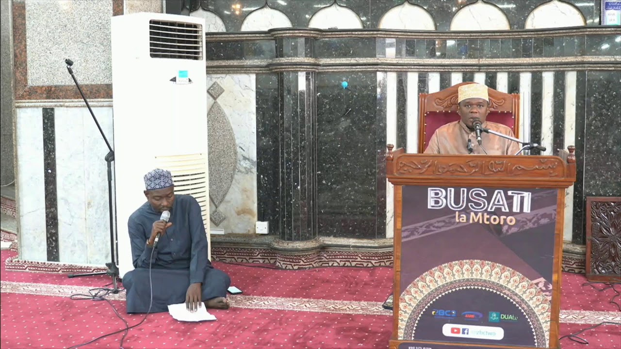 DARASA LA TAFSIR YA QURAN SURAT MUUMIUNA. SHEKH POCHO.MASJID MTORO