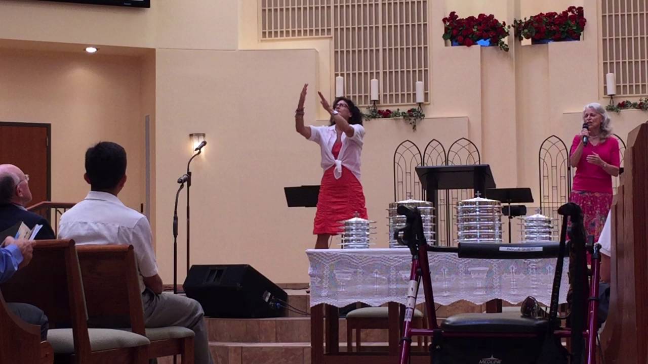 Sign Language Interpretation of Paul Wilbur's 'In your presence'