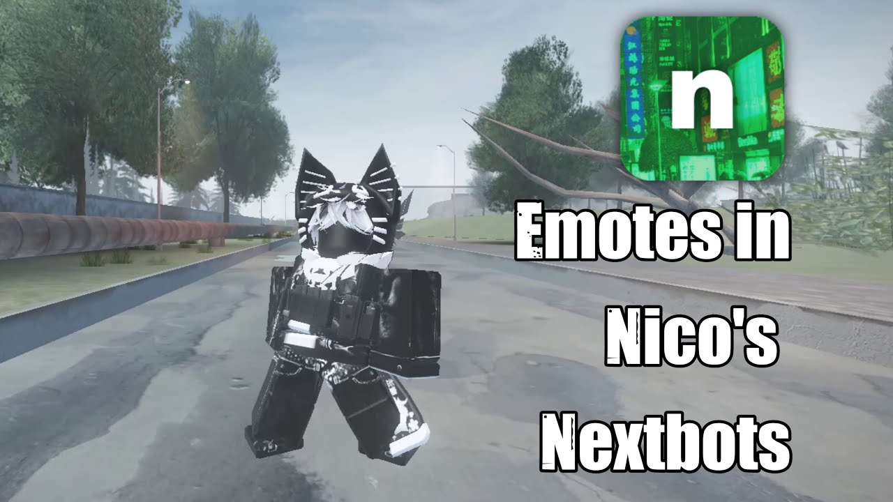 Nico's Nextbots new emotes update! chainsaw Dance and Boppin are my fa