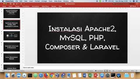 Tutorial Laravel 5.8 - Instalasi & Konfigurasi Part 01