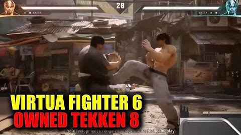 Virtua Fighter 6 Devs Dunks on Tekken 8 Flashy Gameplay in New Interview