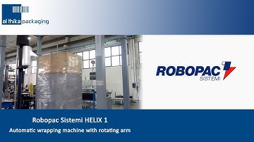 Robopac Sistemi Helix 1 stretch wrapping machine - Al Thika Packaging