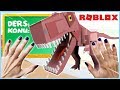 Dinozorlu Okuldan Kaçış Roblox Escape School Dinosaur Obby Oyun Kent