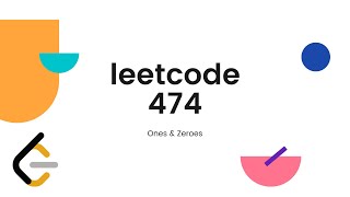 LEETCODE 474 | ONES AND ZEROES | DP | RECURSION | MEMOIZATION