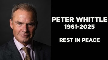 Peter Whittle, 1961 - 2025. Rest in Peace.