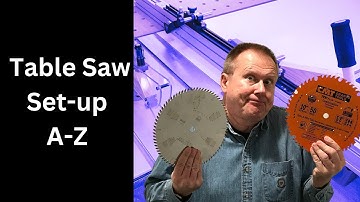 ULTIMATE Guide: Setting up your table saw