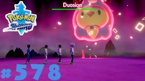 Pokemon Sword Shiny Dynamax Duosion Raid & Catch