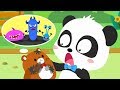 Bad Germs on the Bear Doll | Super Bubble Rangers | Doctor Pretend Play | Kids Good Habits | BabyBus